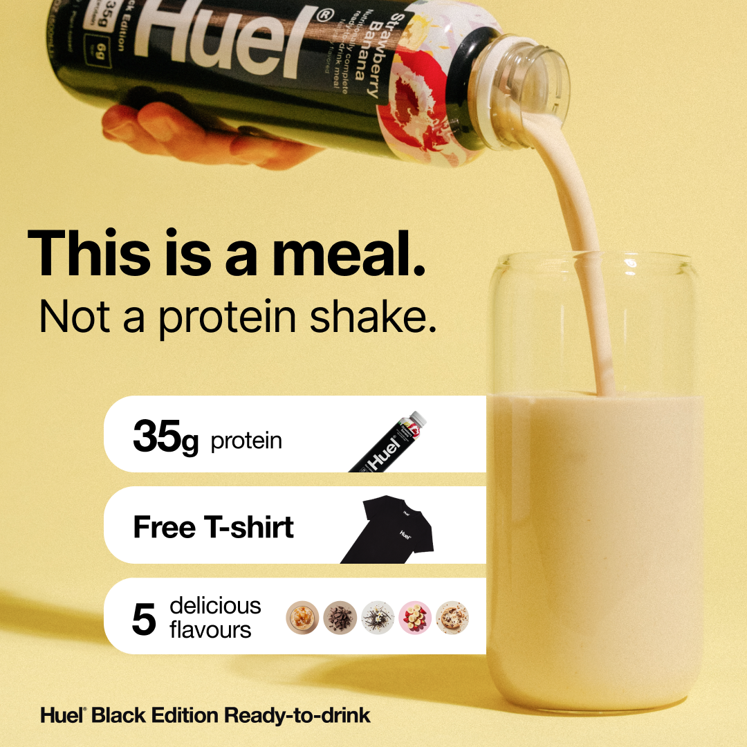 Huel Facebook ad