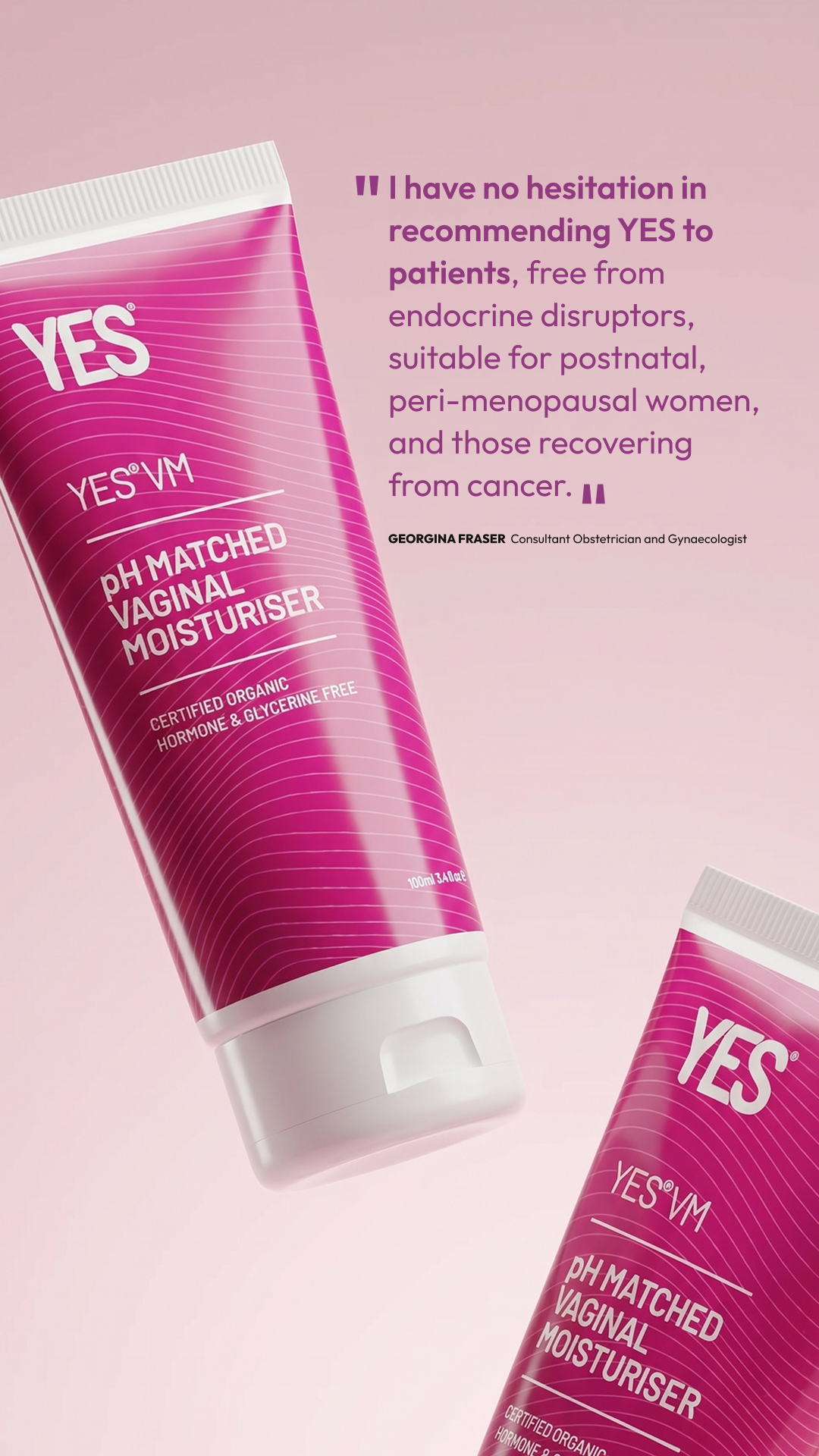 YES - The Organic Intimacy Company Facebook ad