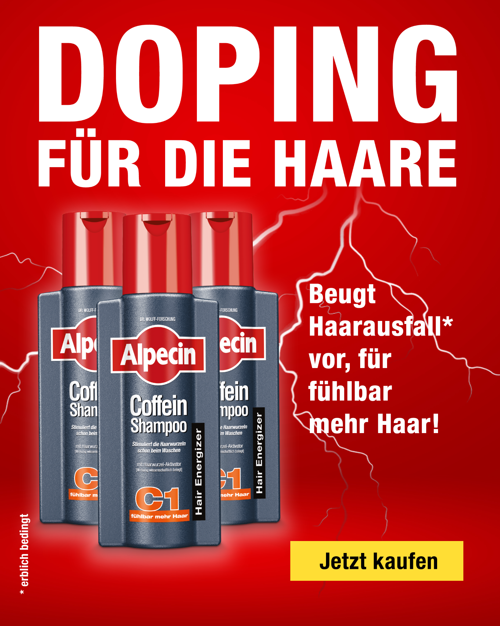 Alpecin Facebook ad from Jun 3, 2026