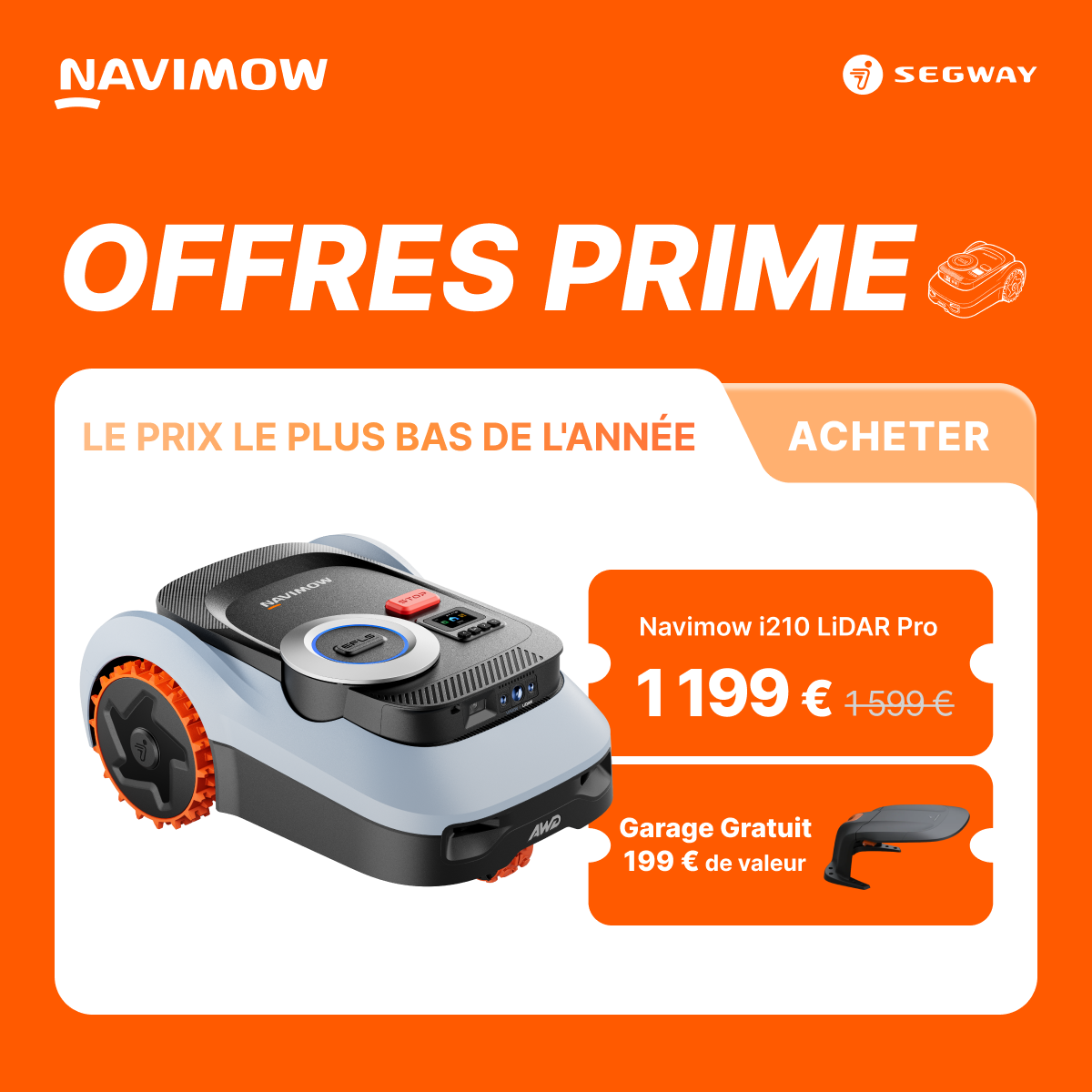 Segway Navimow FR Facebook ad