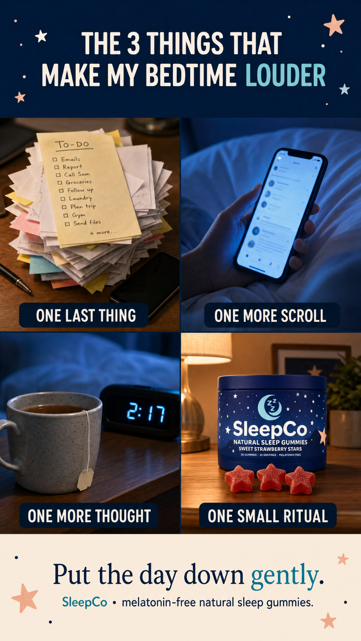 SleepCo Facebook ad