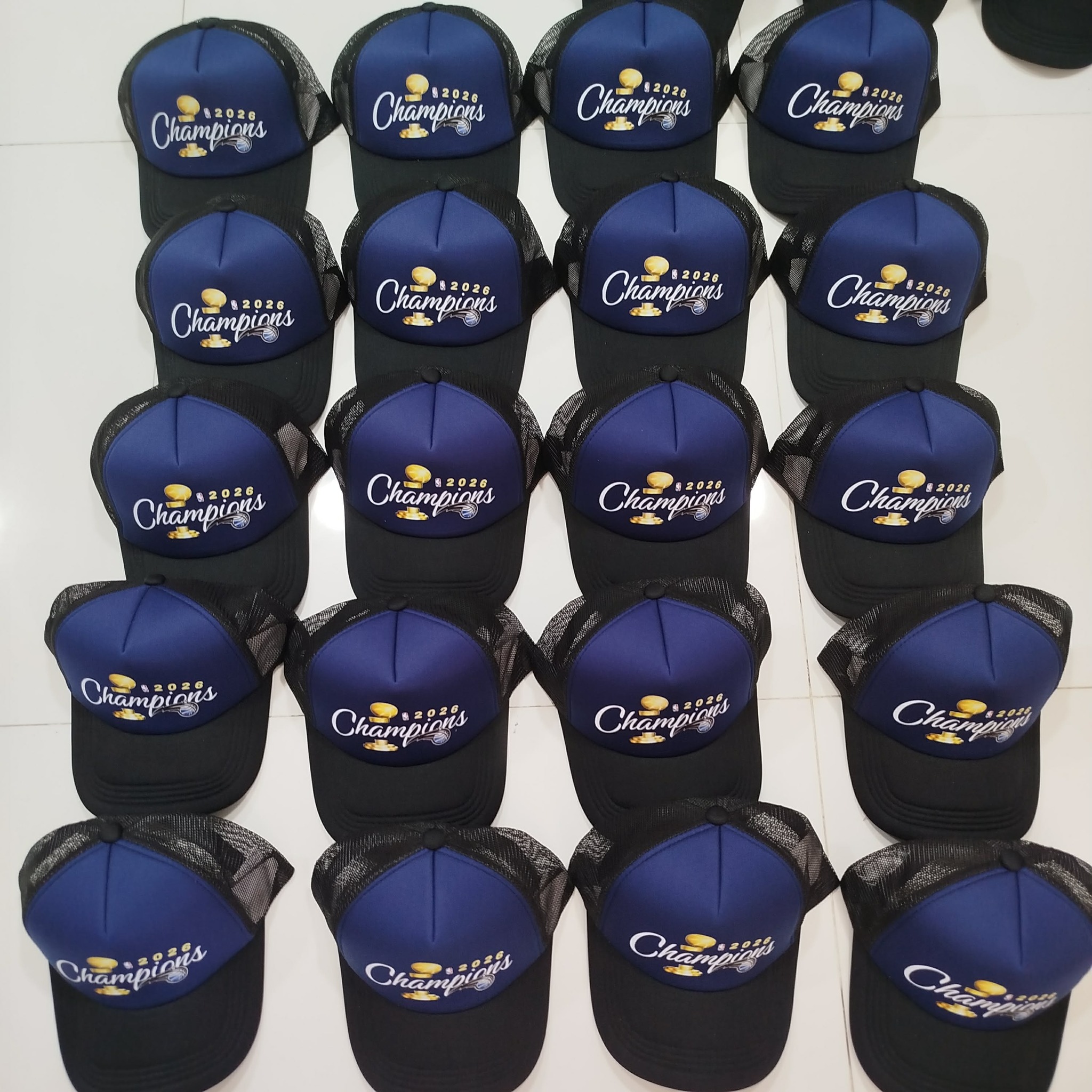 JJC Cap Printed Facebook ad: CUSTOMIZED NET CAP, YOUR LOGO, YOUR STYLE!