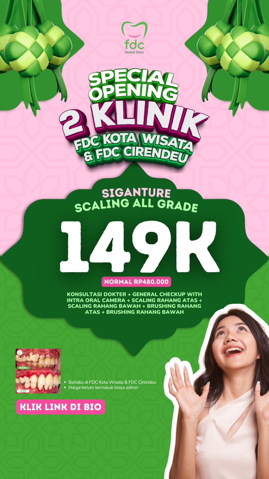 Klinik Gigi FDC Facebook ad