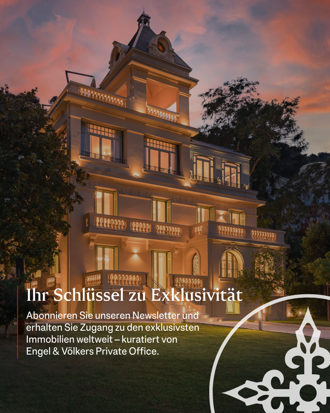 Engel & Völkers Private Office Facebook ad
