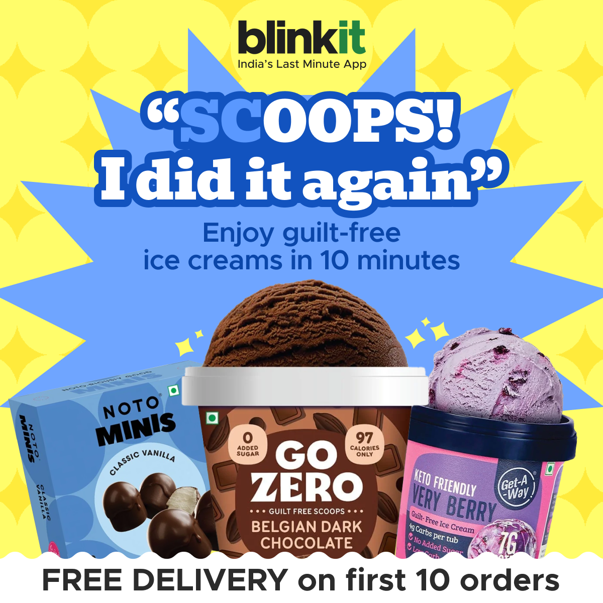 blinkit Facebook ad