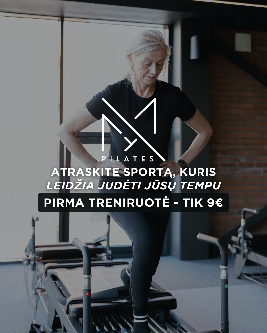 My Pilates Facebook ad