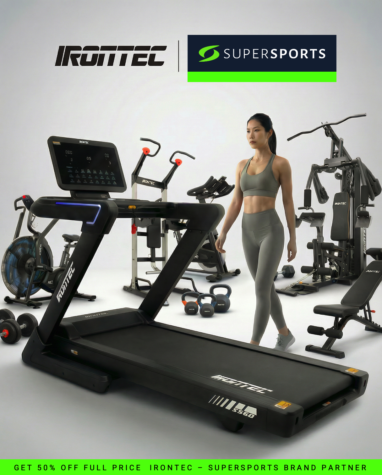 IRONTEC Fitness Facebook ad