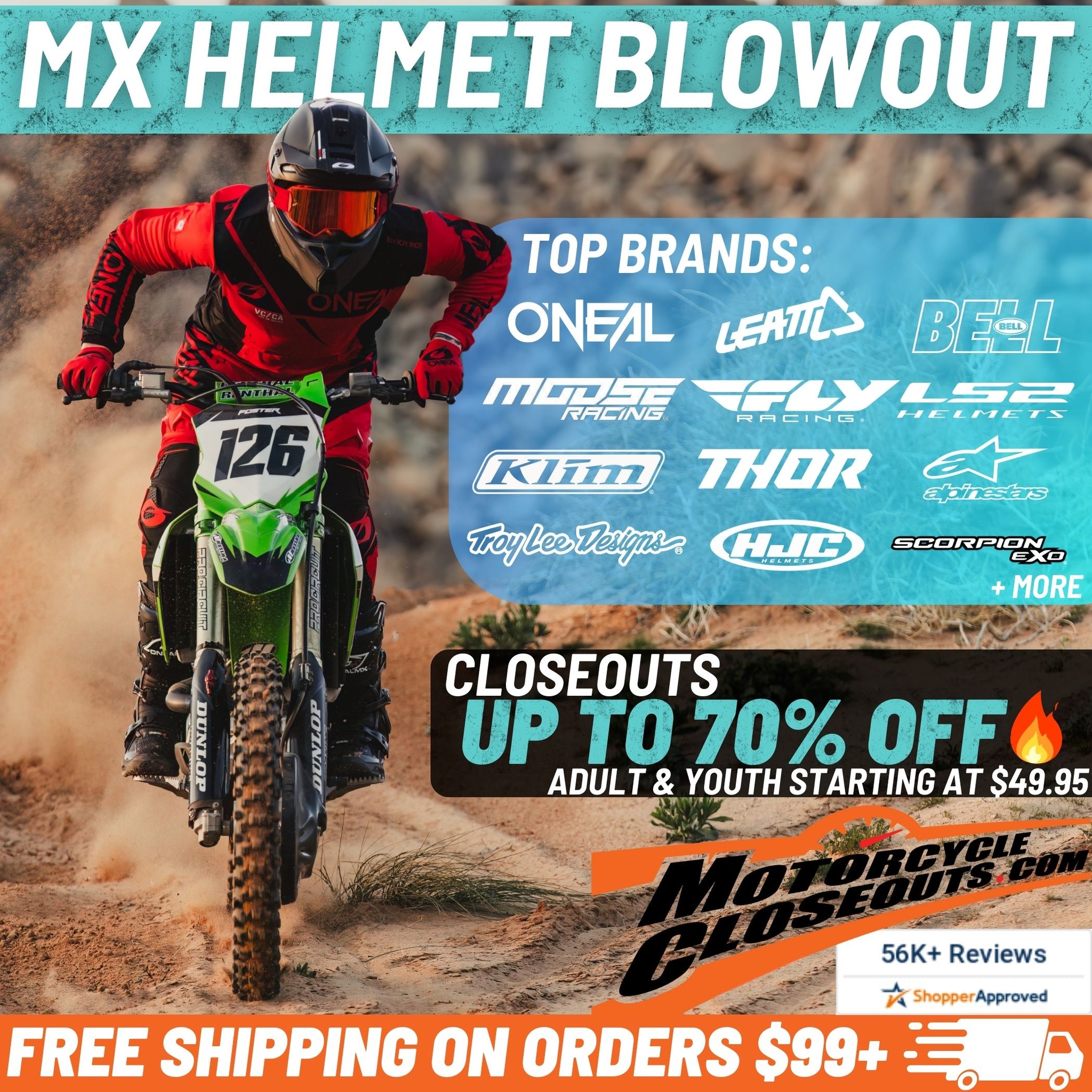 MotorcycleCloseouts Facebook ad