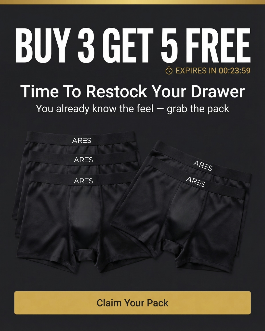 Ares Magazine Facebook ad