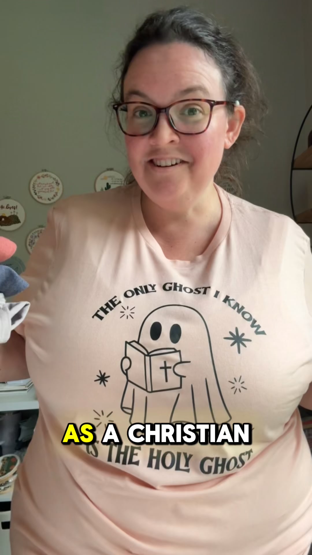 EllyandGrace Facebook ad: Shop Christian Halloween Designs