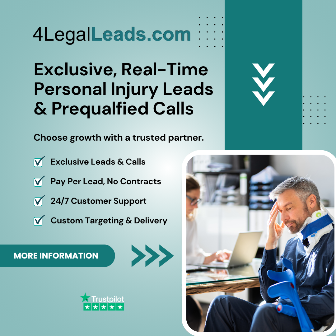 4LegalLeads.com: Leads for Law Firms & Selling Legal Plans Facebook ad
