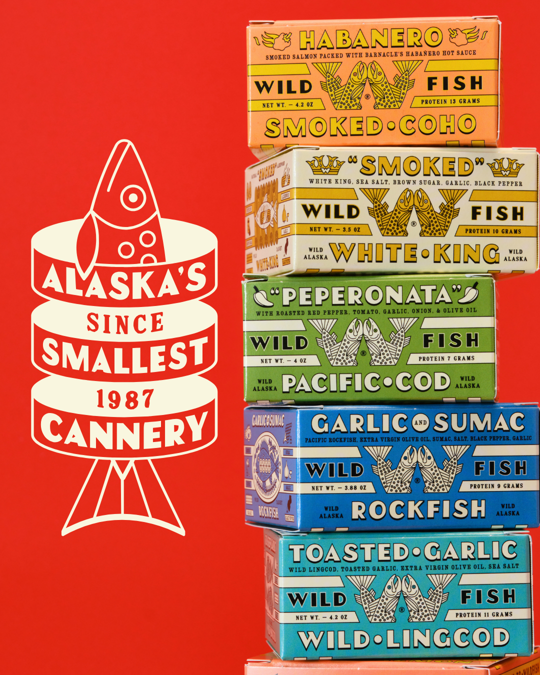 Wildfish Cannery Facebook ad from Jan 2, 2025