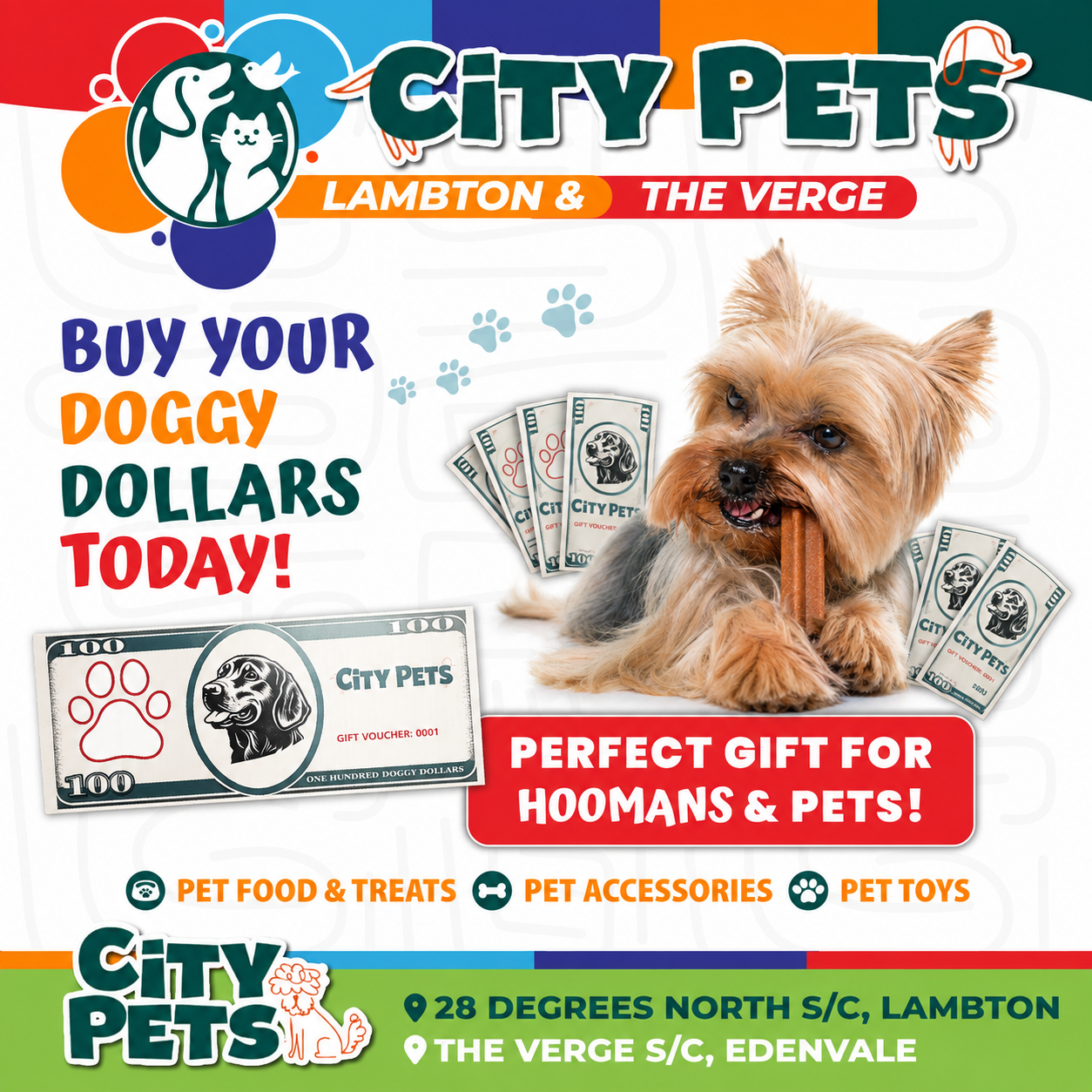 City Pets Facebook ad: ๐ช๐ฒ๐น๐ฐ๐ผ๐บ๐ฒ ๐๐ผ ๐๐ถ๐๐ ๐ฃ๐ฒ๐๐