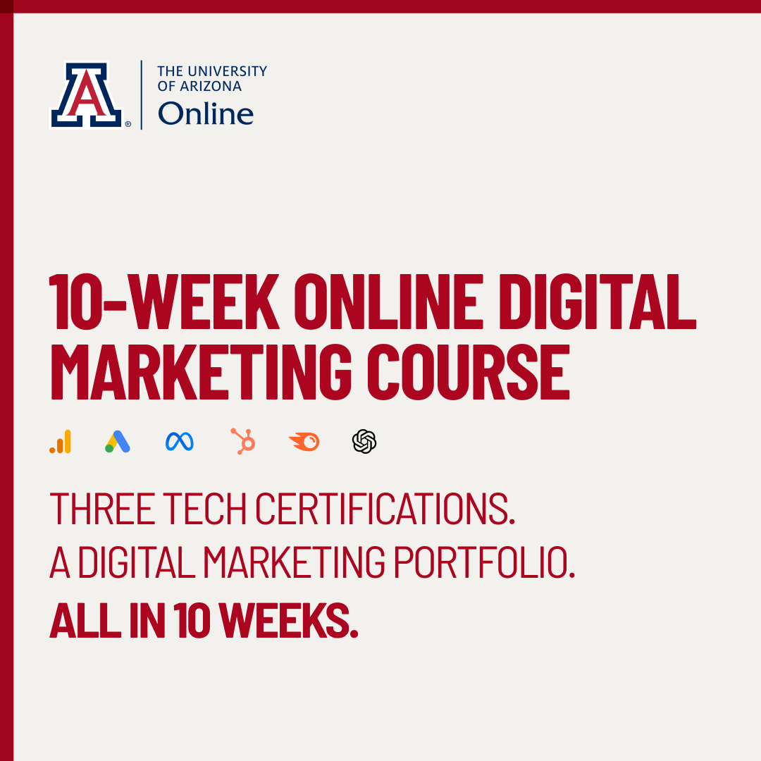 Arizona Online Professional Studies Facebook ad
