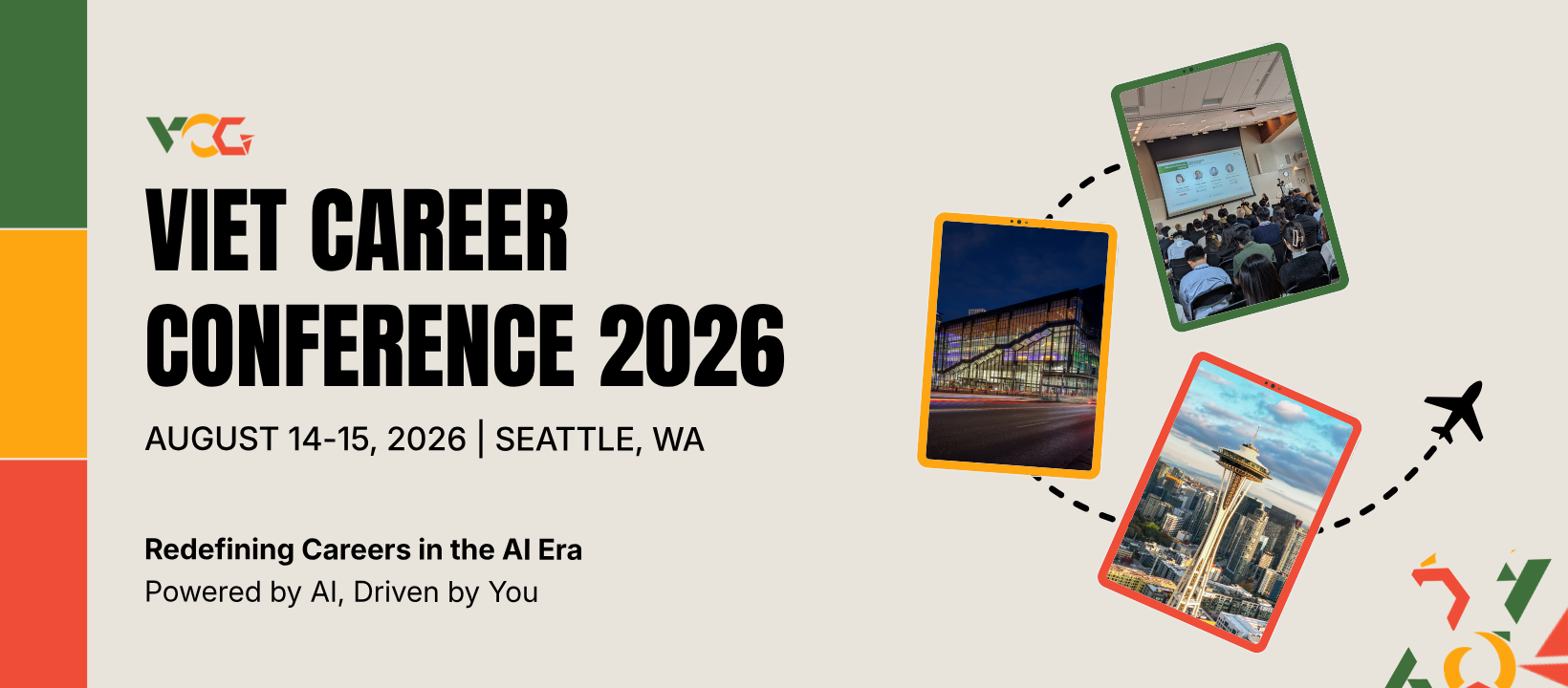 Viet Career Guide Facebook ad: VIET CAREER CONFERENCE 2026 - REDEFINING CAREERS IN THE AI…