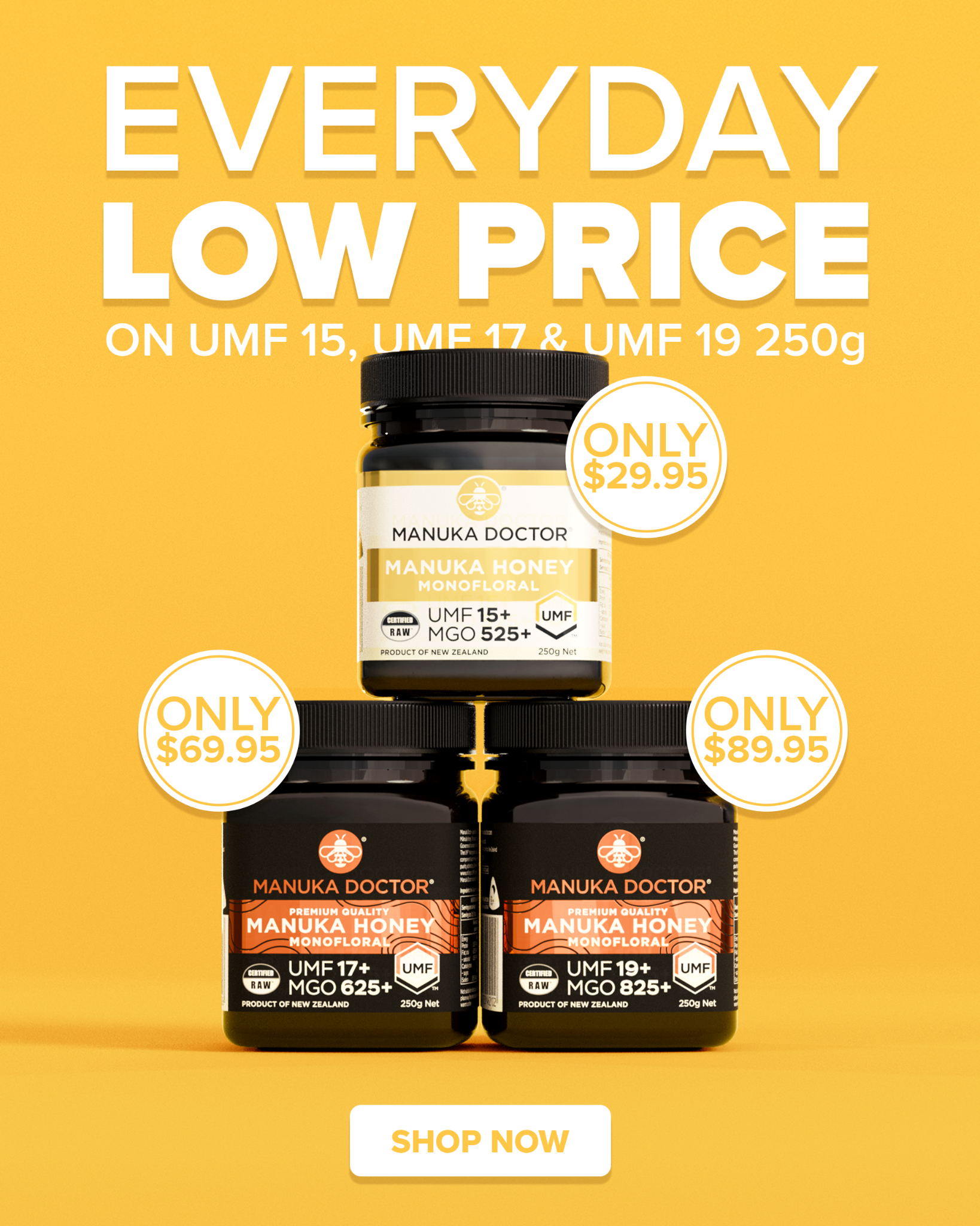 Manuka Doctor New Zealand Facebook ad