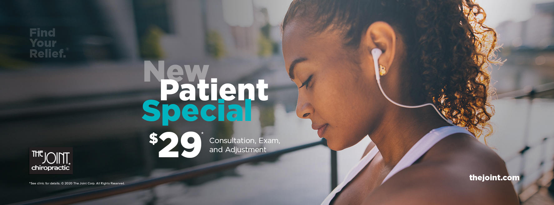The Joint Chiropractic Facebook ad