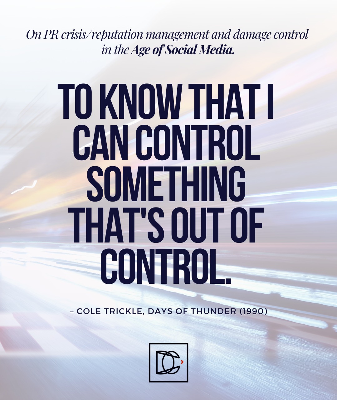 Domantay Consulting Facebook ad: Asked by his therapist Dr.