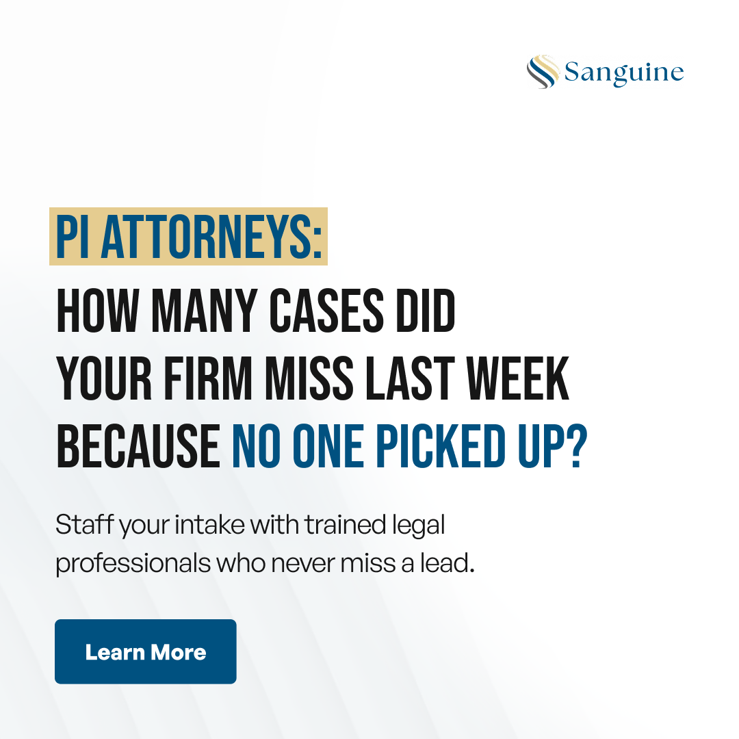 Sanguine Strategic Advisor Facebook ad: Add Trained Legal Support to Your Firm