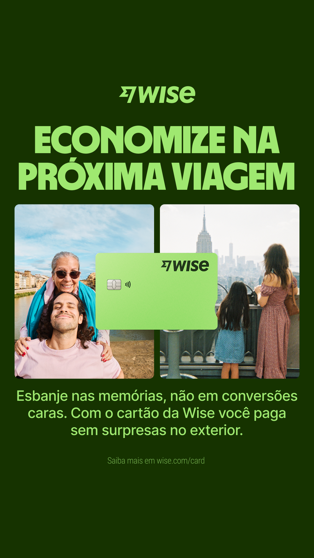 Wise Facebook ad from Apr 16, 2026