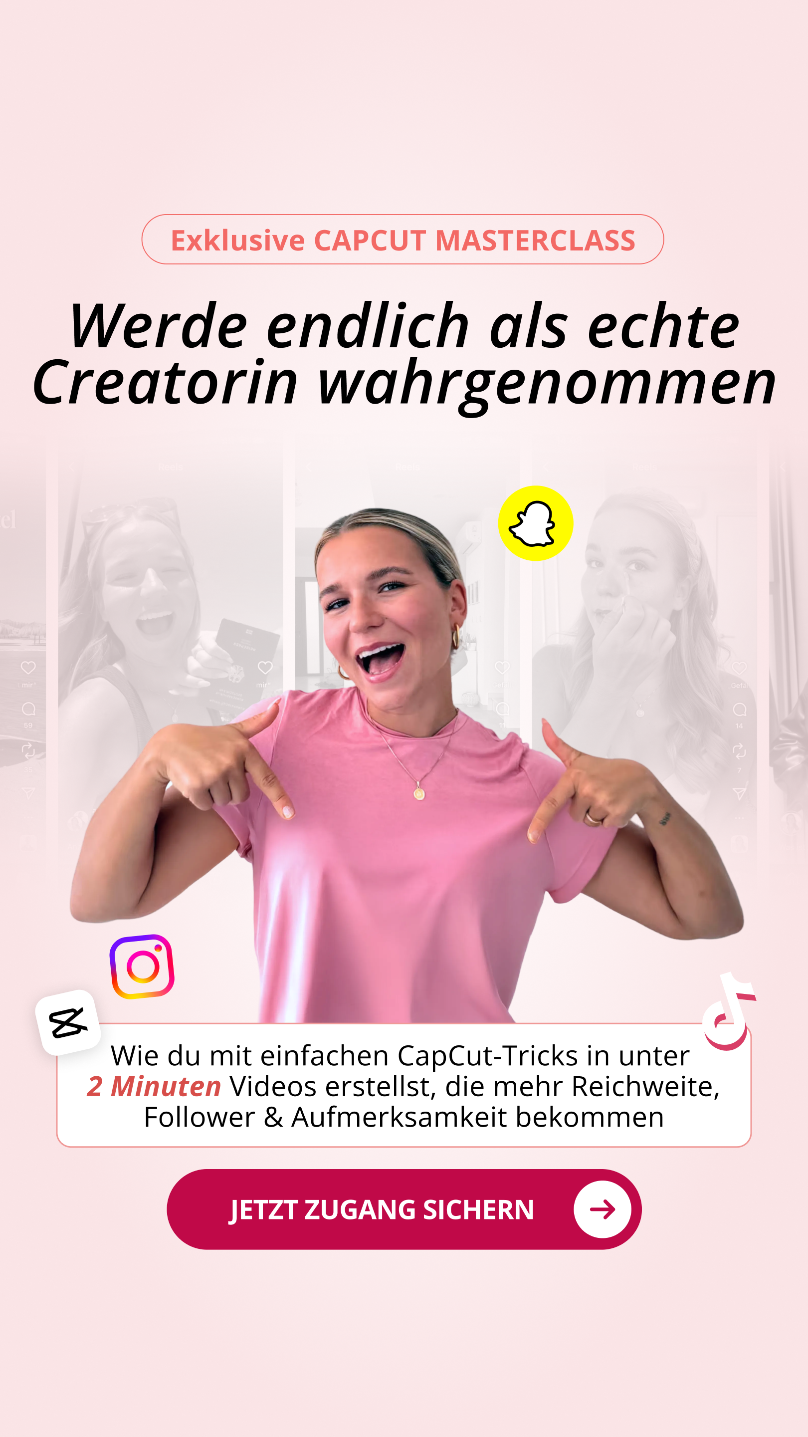 Alinas Creator Club Facebook ad
