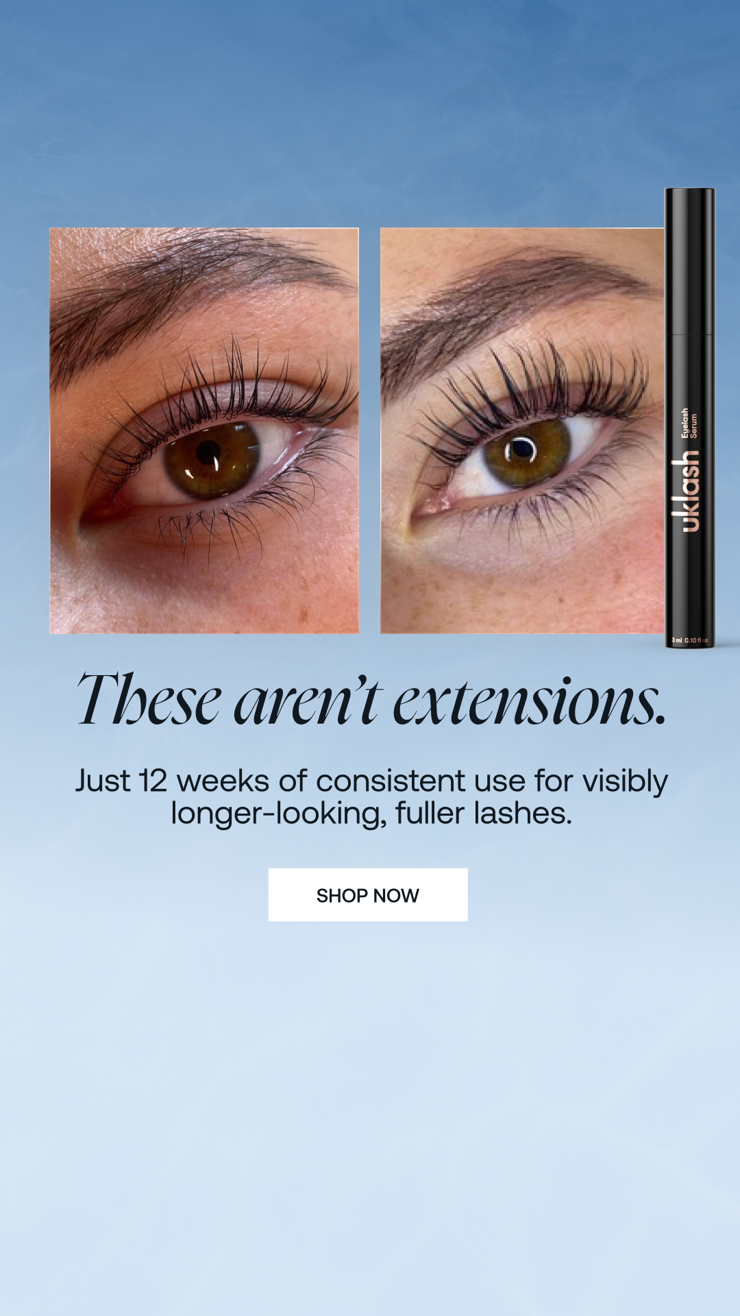 Uklash Facebook ad from Mar 27, 2026