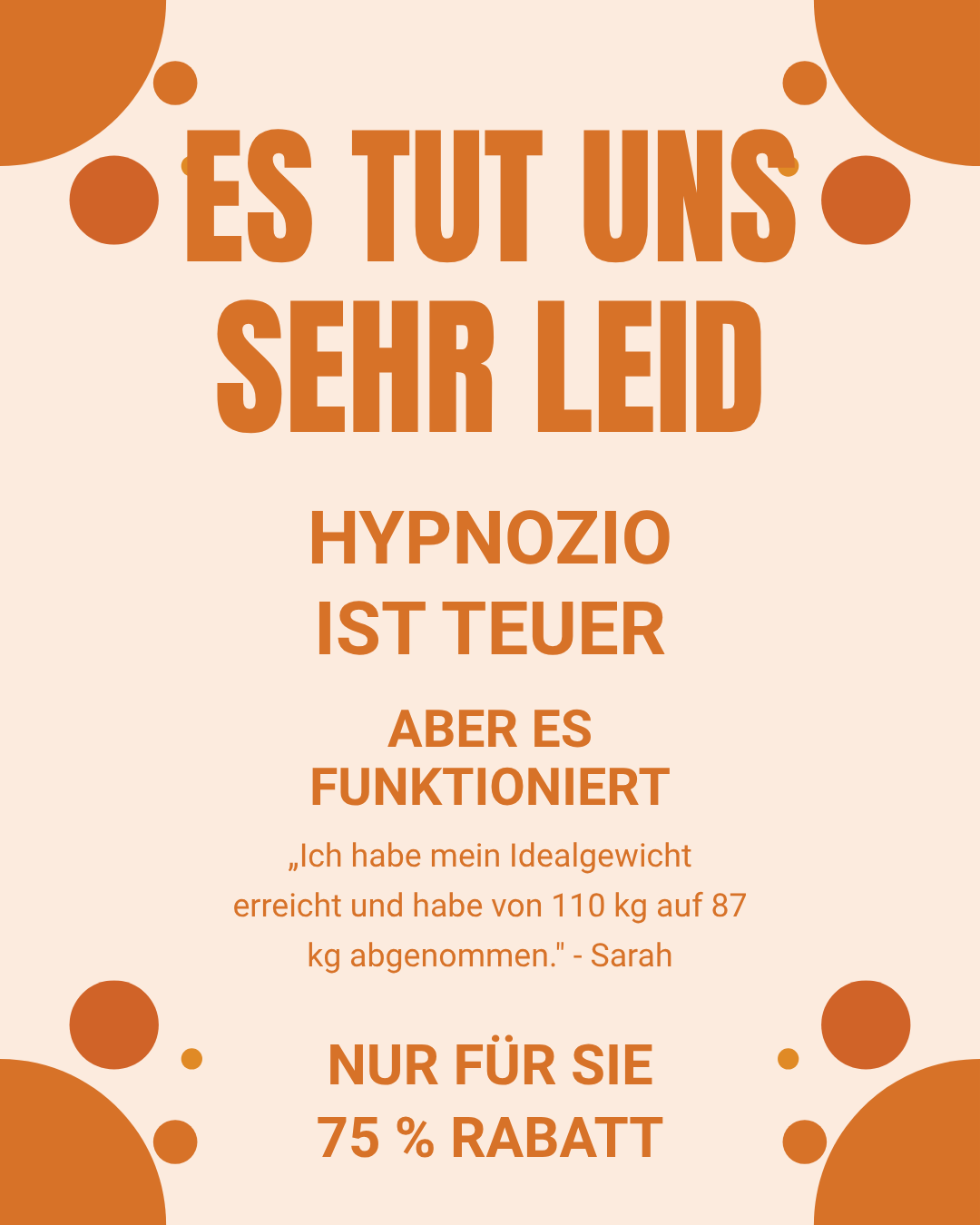 Hypnozio: power of hypnotherapy Facebook ad