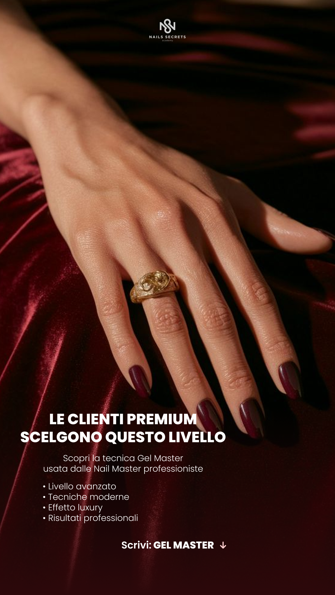 Corsi di manicure Facebook ad from May 7, 2026