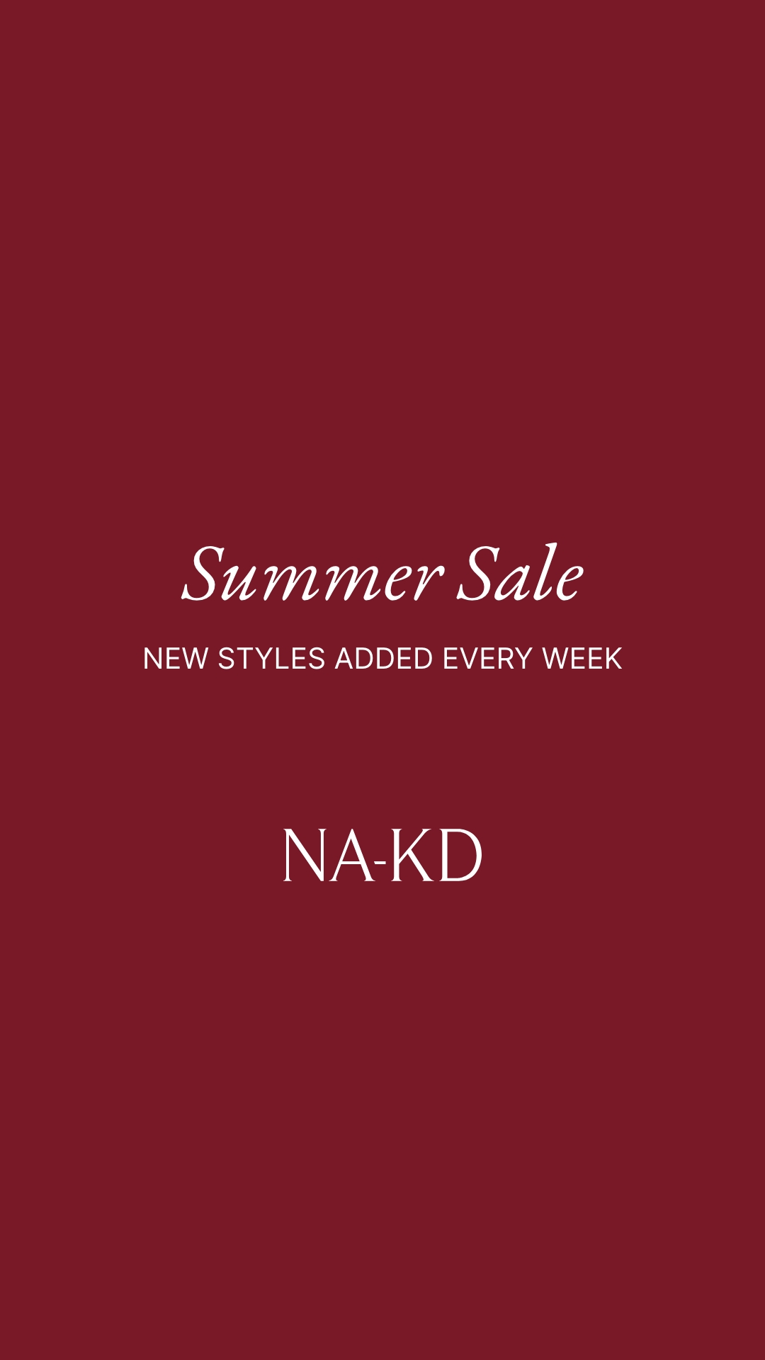 NA-KD.com Facebook ad