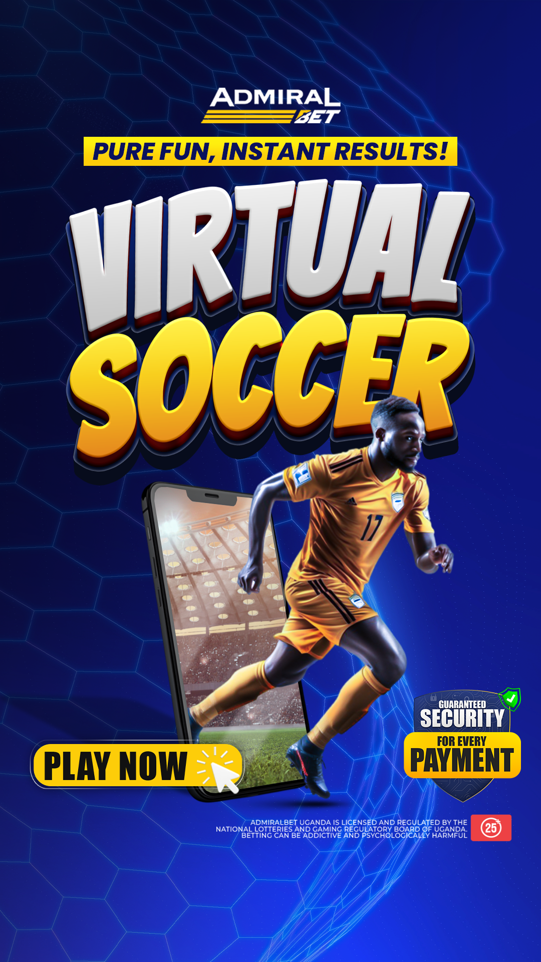 Admiral Bet Uganda Facebook ad from Jan 5, 2026