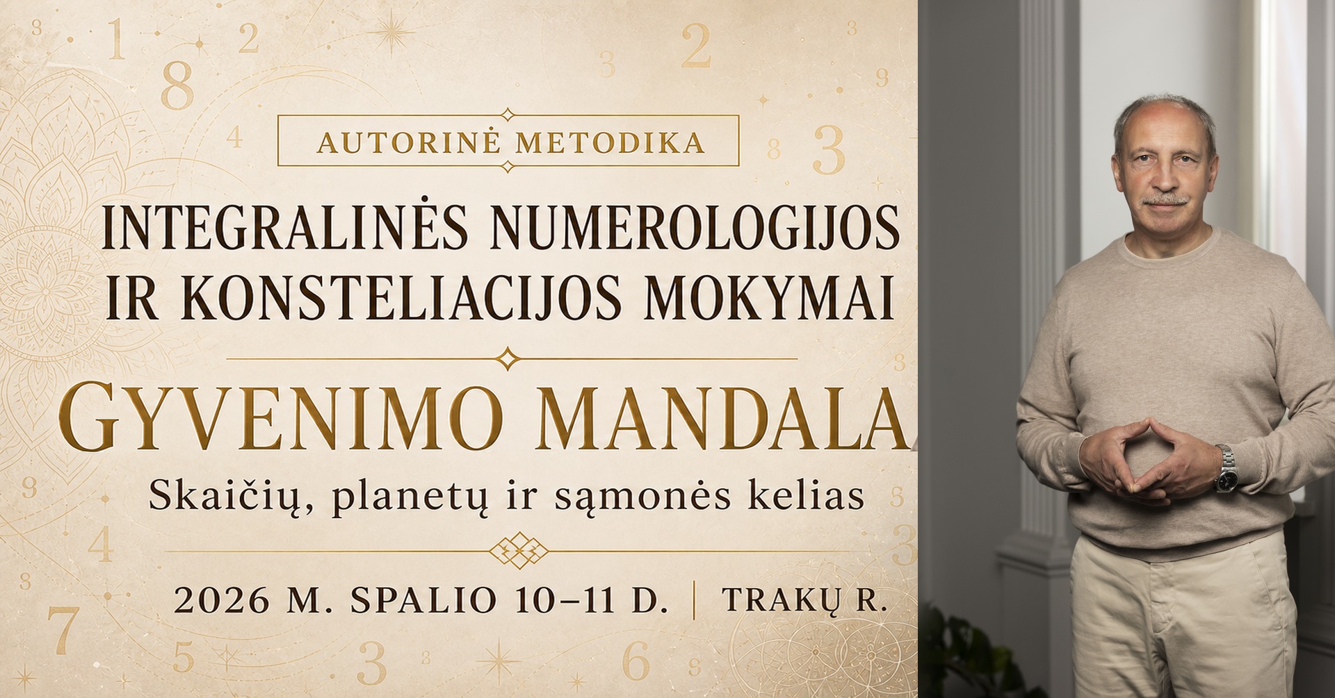 Netradicinė terapija Facebook ad: Integralinės numerologijos ir konsteliacijos mokymai