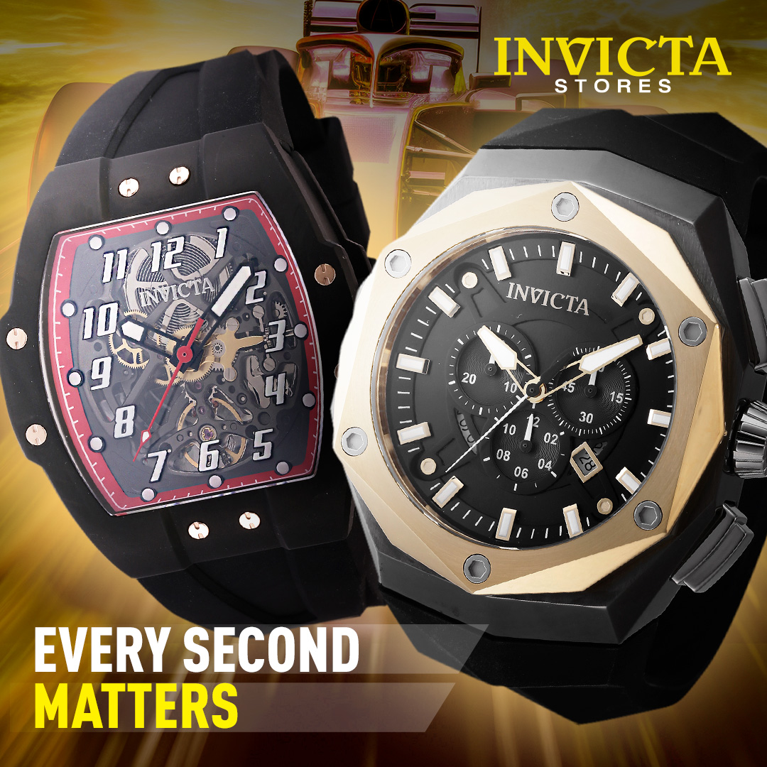 Invicta Stores. Facebook ad