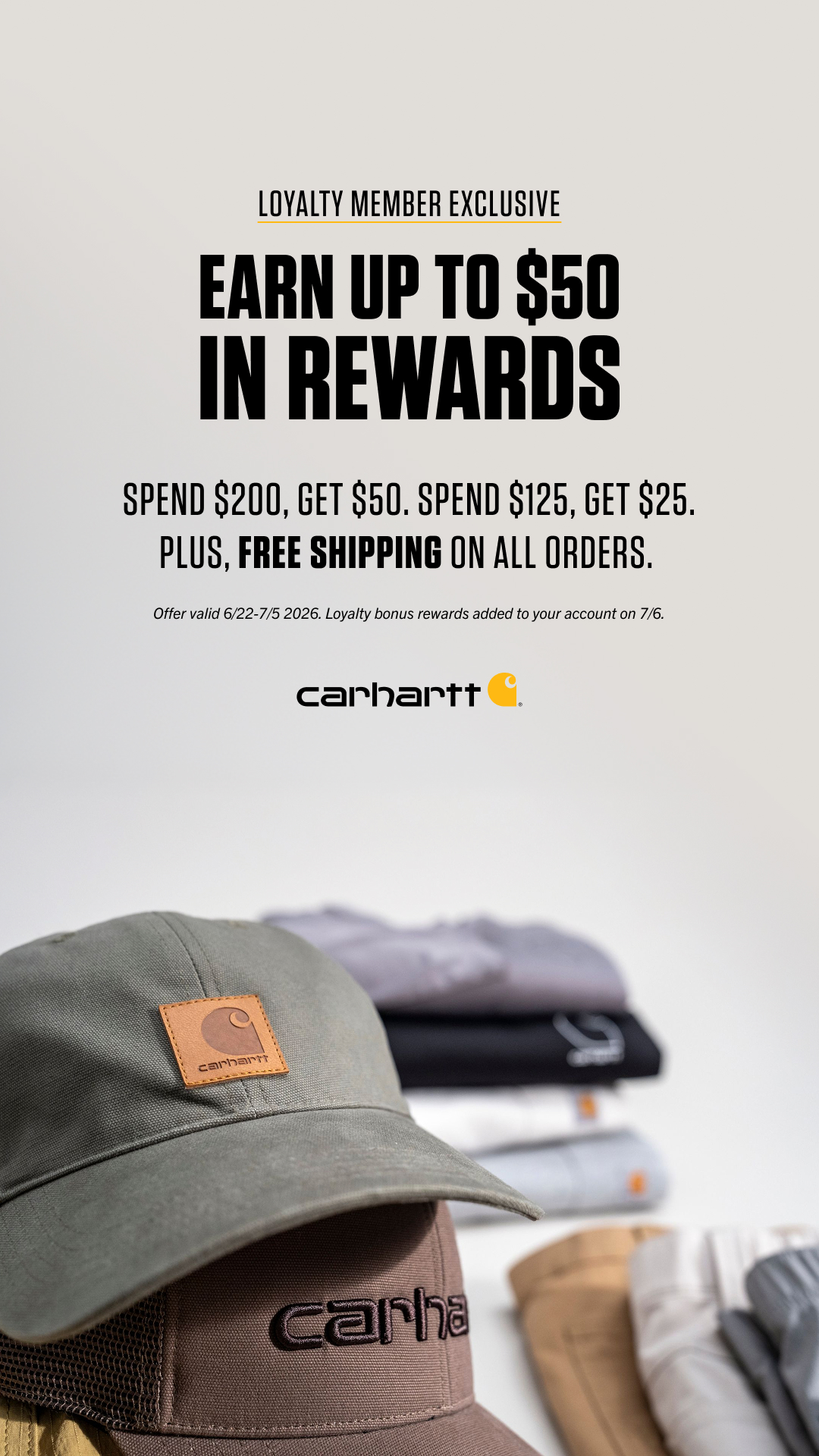 Carhartt Facebook ad