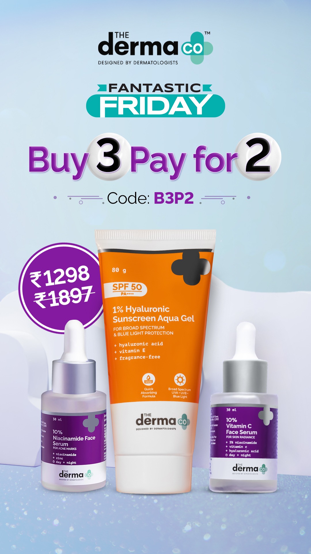The Derma Co. Facebook ad