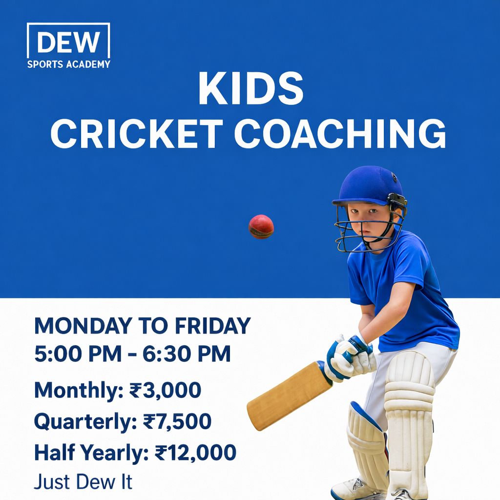 Dew Sports Academy Facebook ad from Mar 26, 2026
