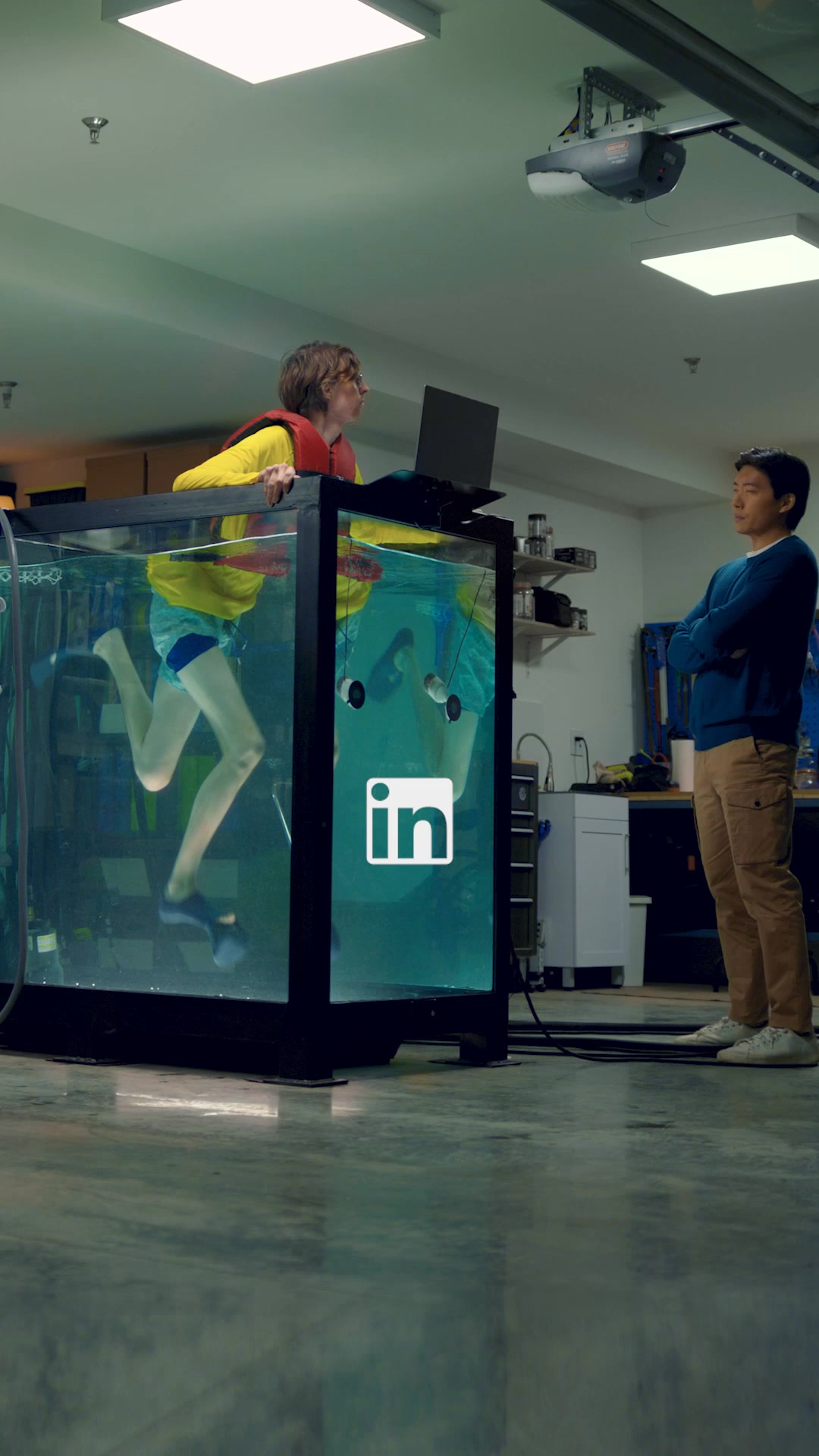 LinkedIn Facebook ad: Grow your career.