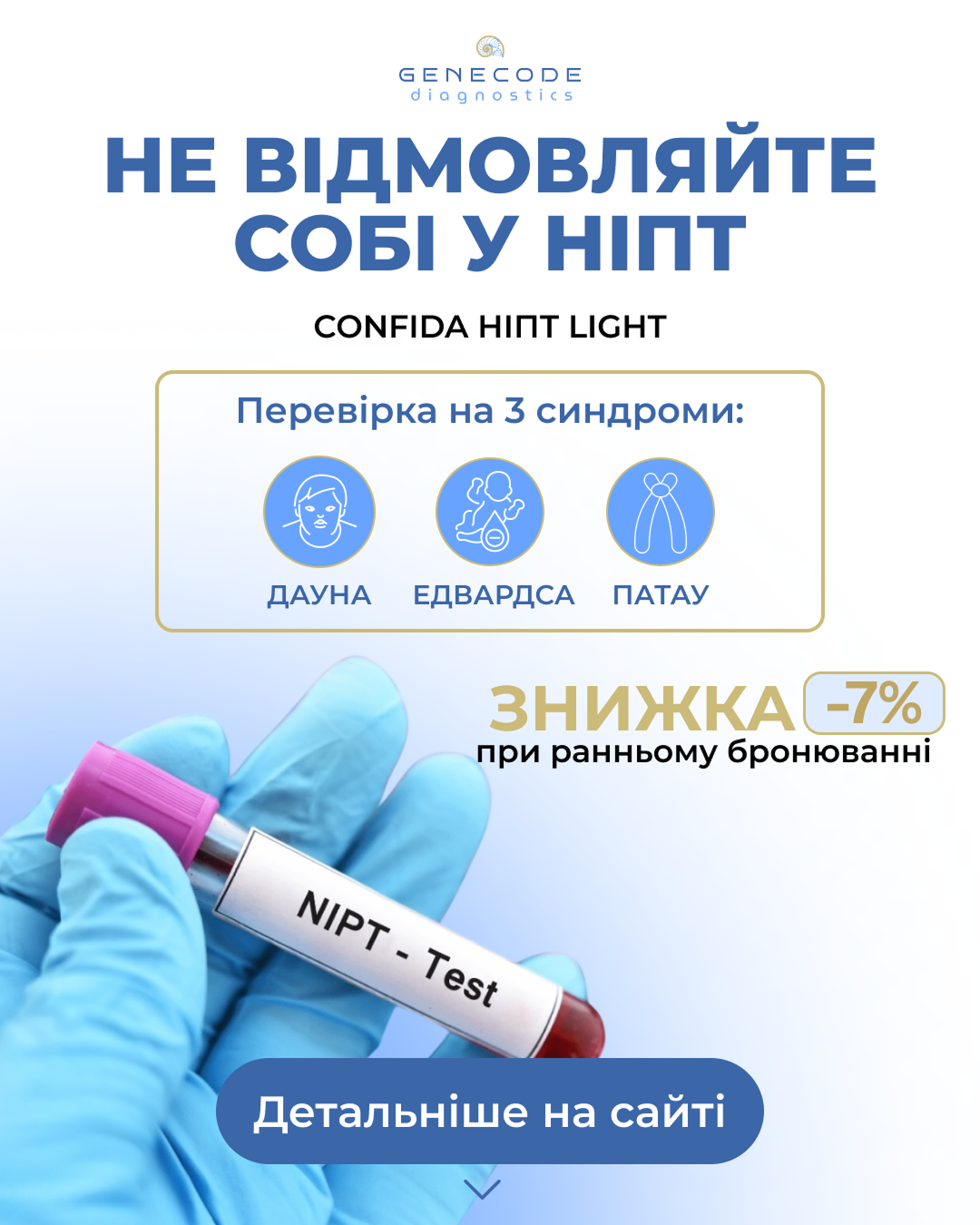 Genecode Facebook ad