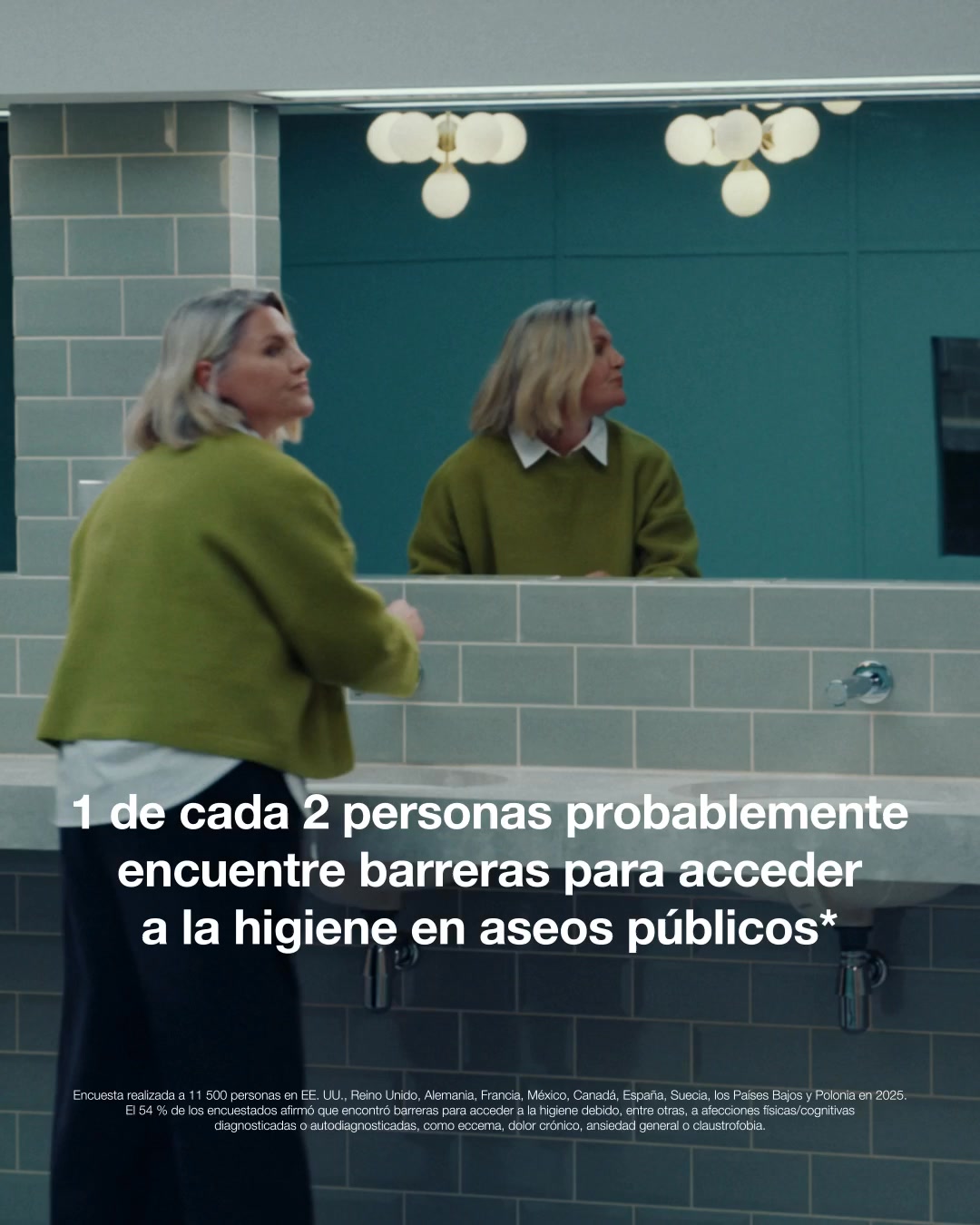 Tork Facebook ad: Descubre la higiene inclusiva