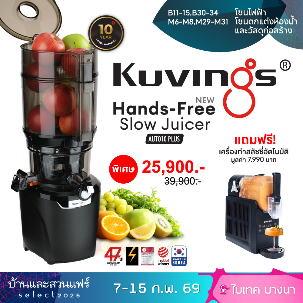 บ้านและสวน Baanlaesuan.com Facebook ad: รวมโปรโมชันโซนเครื่องใช้ไฟฟ้า