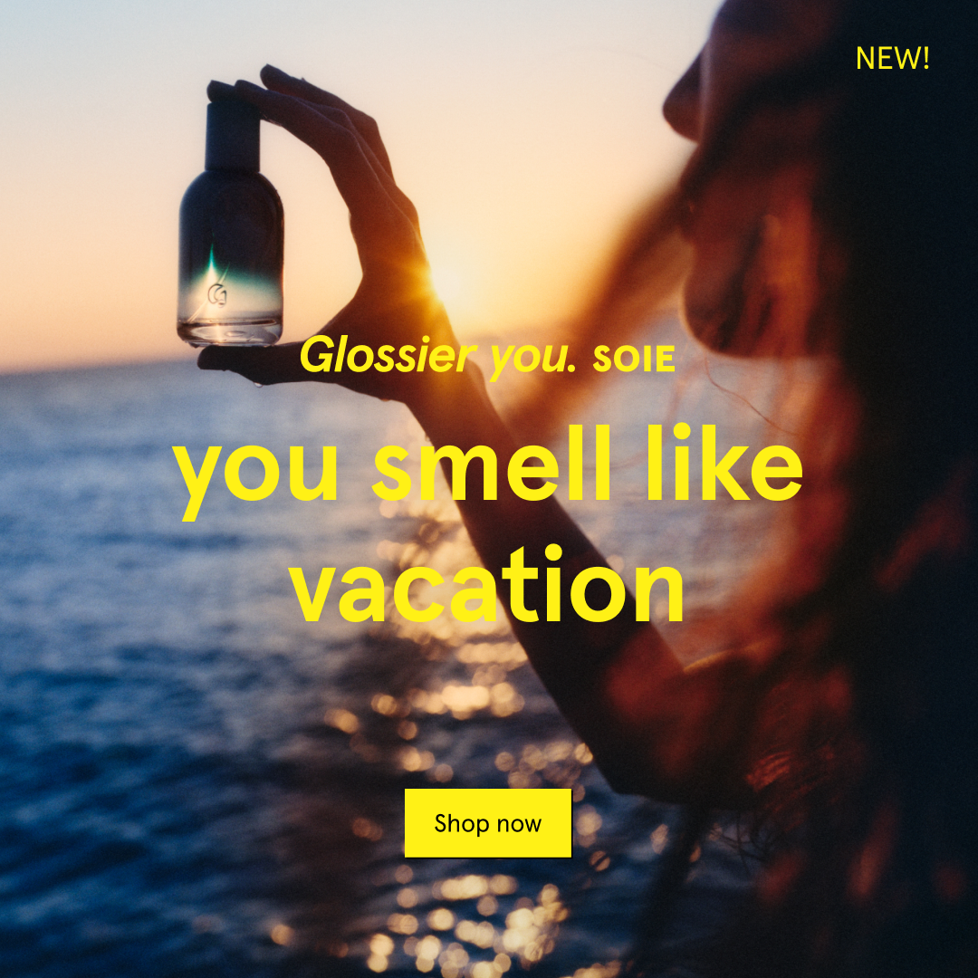 Glossier Facebook ad