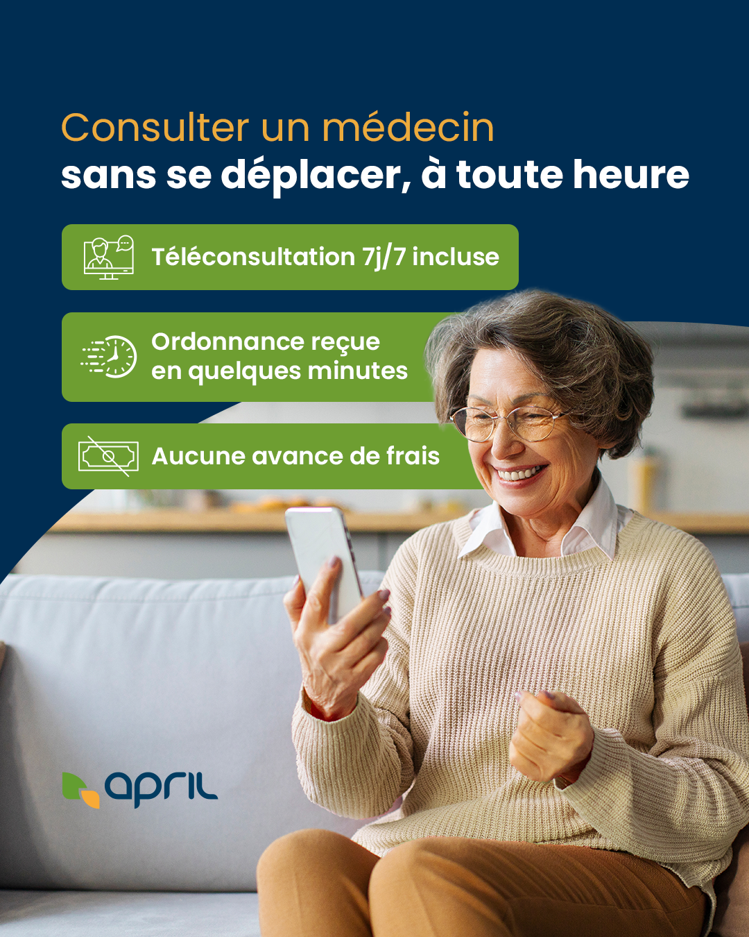 APRIL Facebook ad