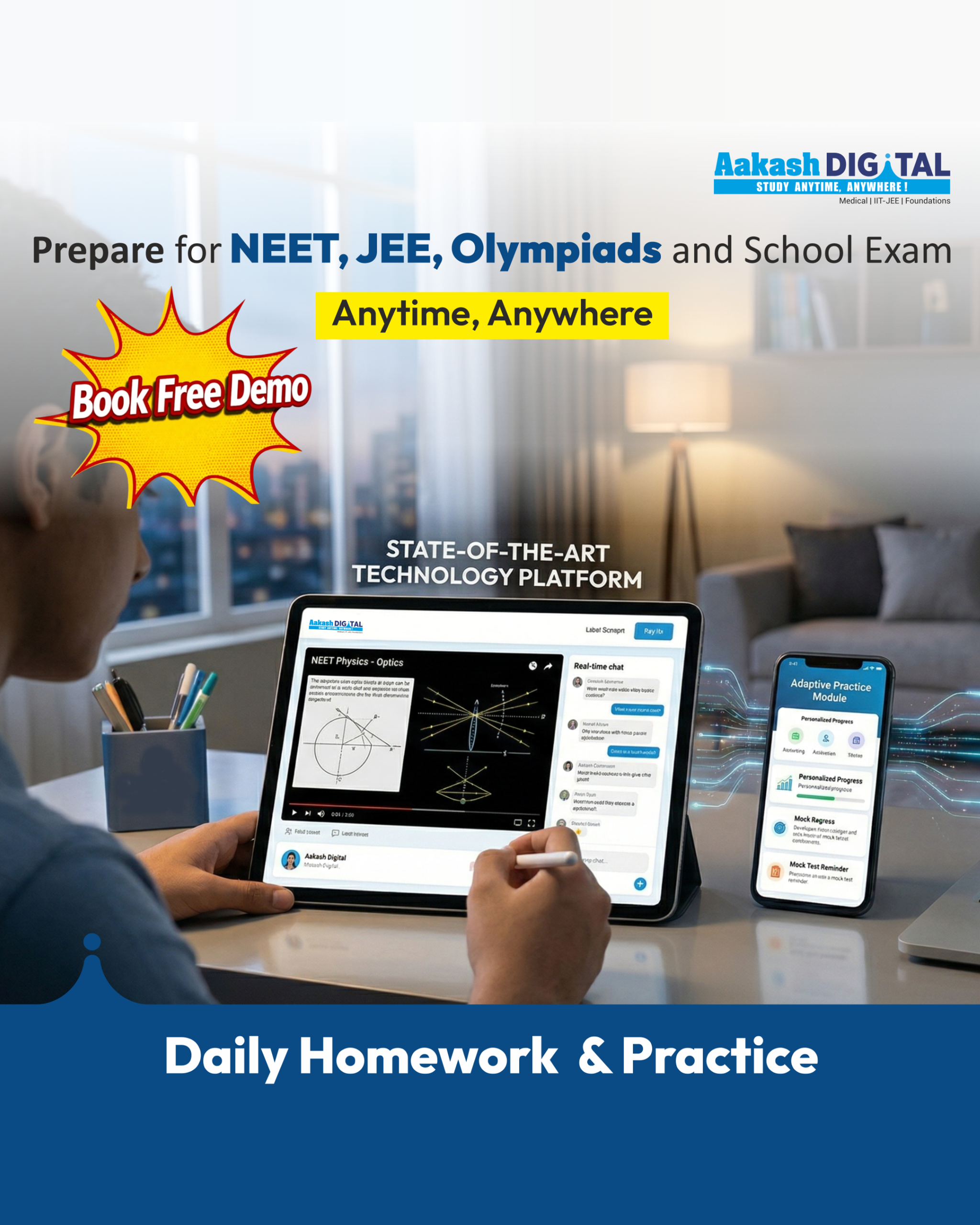 Aakash Digital Facebook ad