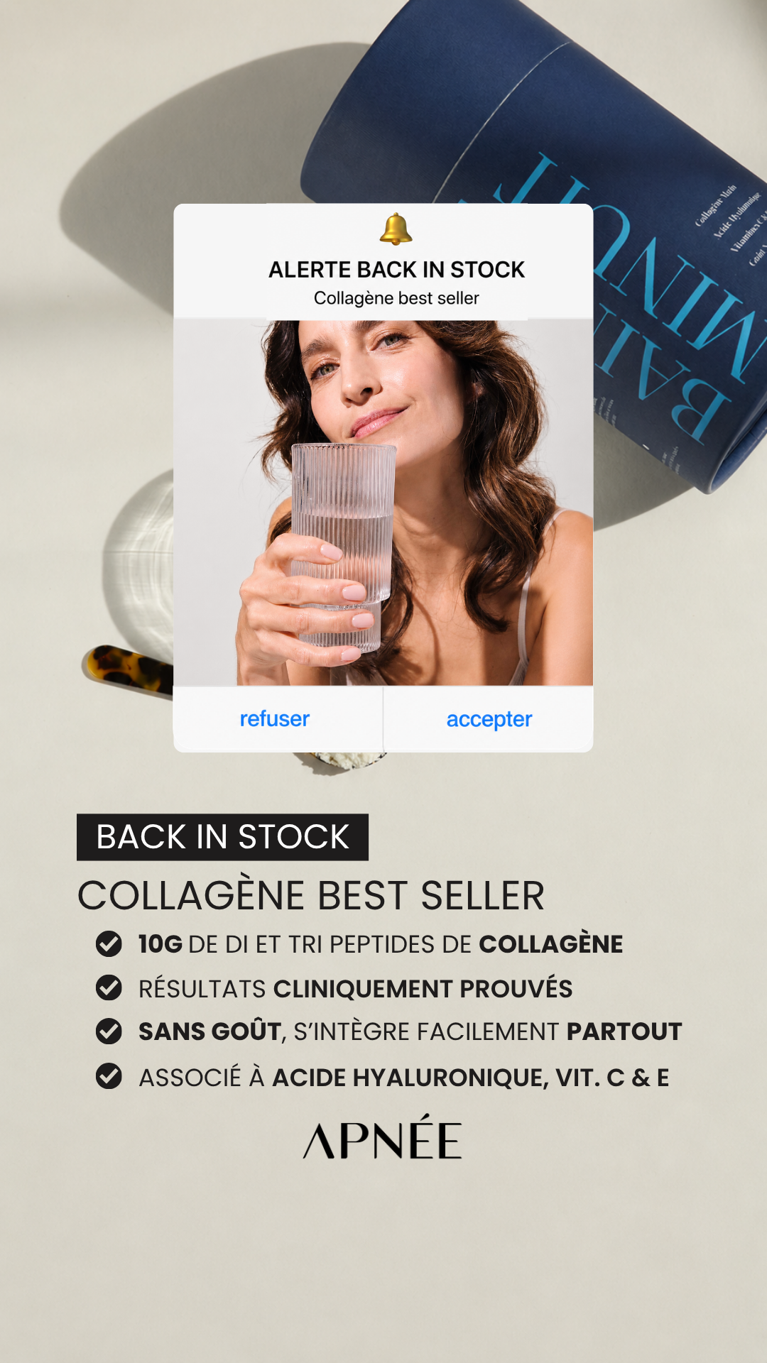 Apnée Paris Facebook ad