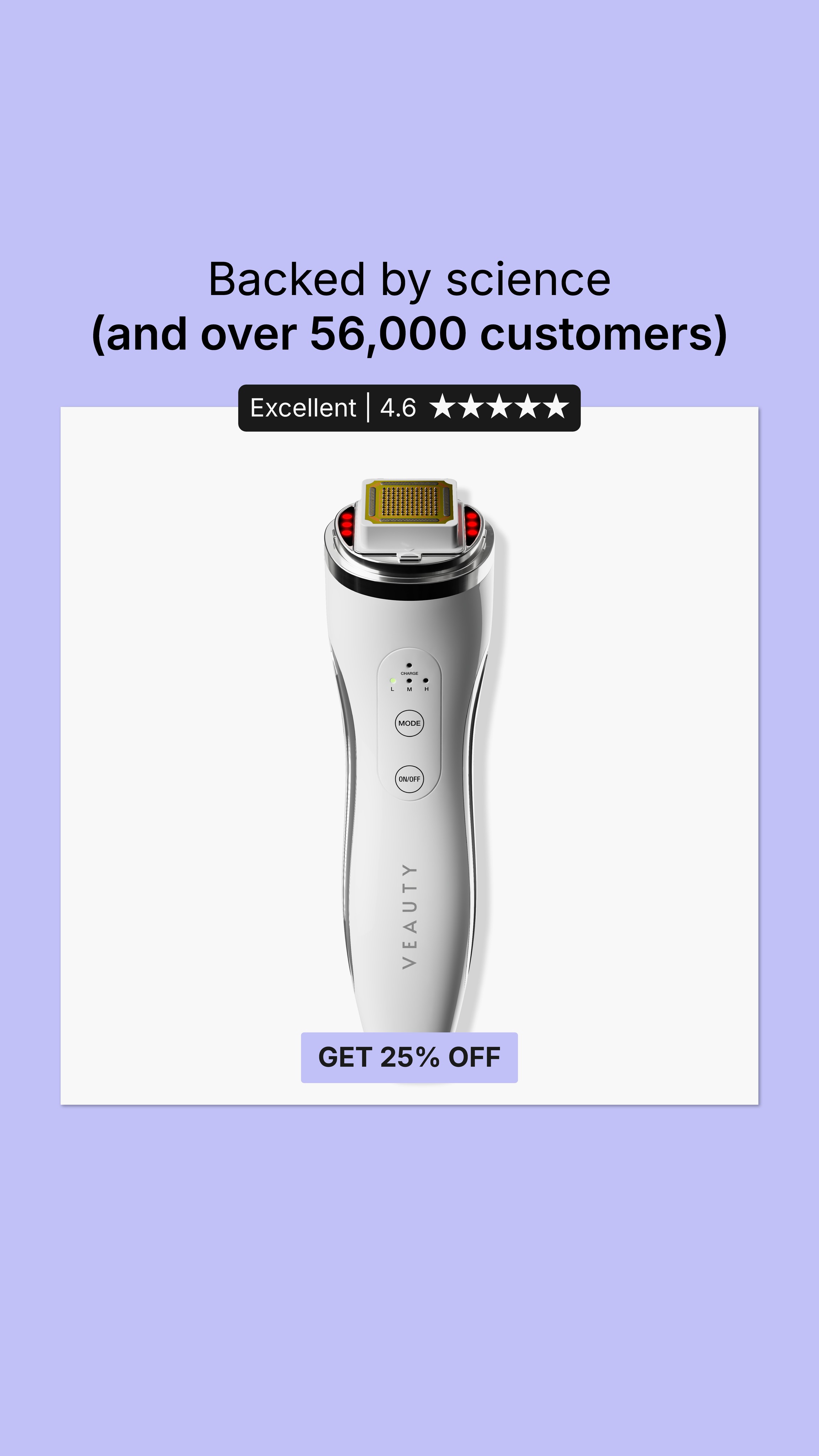 Veauty Facebook ad