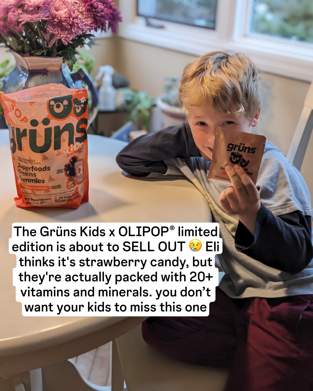 Olipop Facebook ad