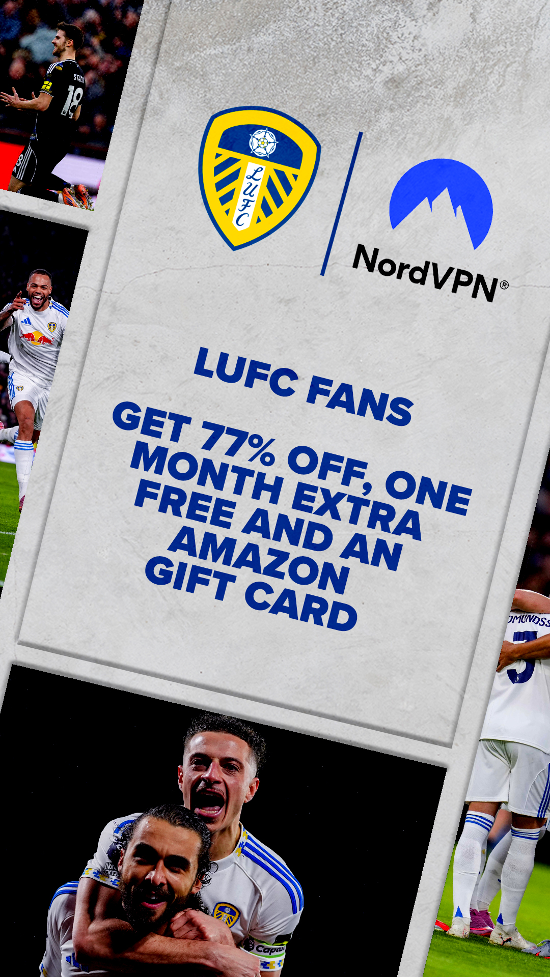 Leeds United Facebook ad