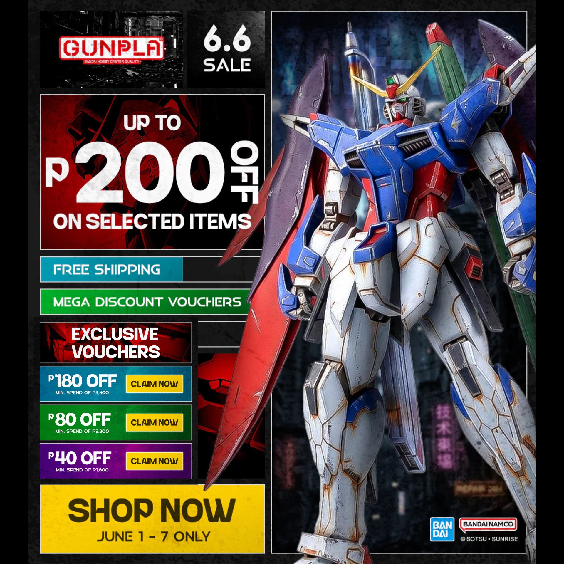 Hobby Meister Facebook ad: 6.6 SUPER ALL-OUT SALE PROMOS and BEST DEALS…