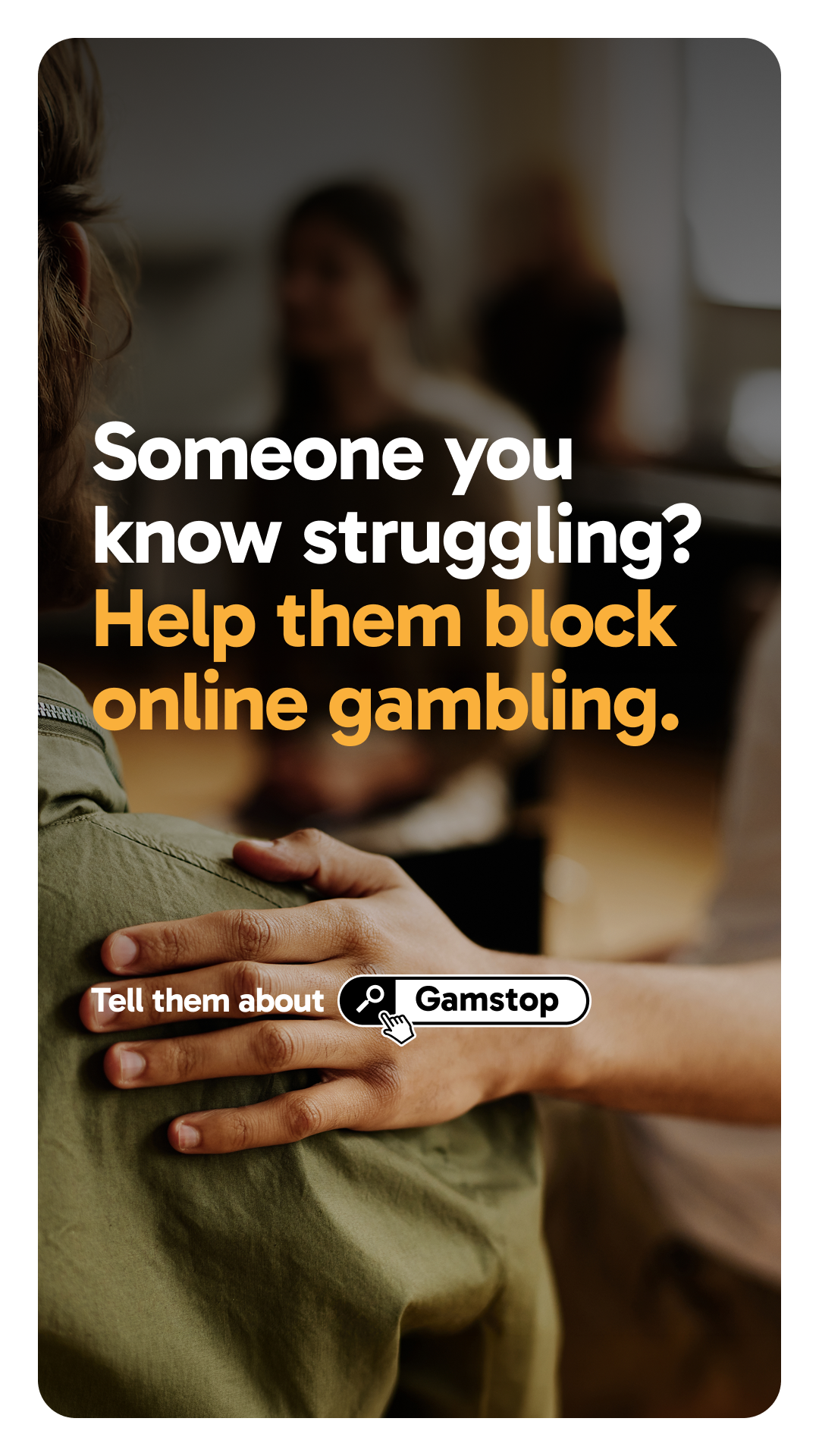 Gamstop Facebook ad