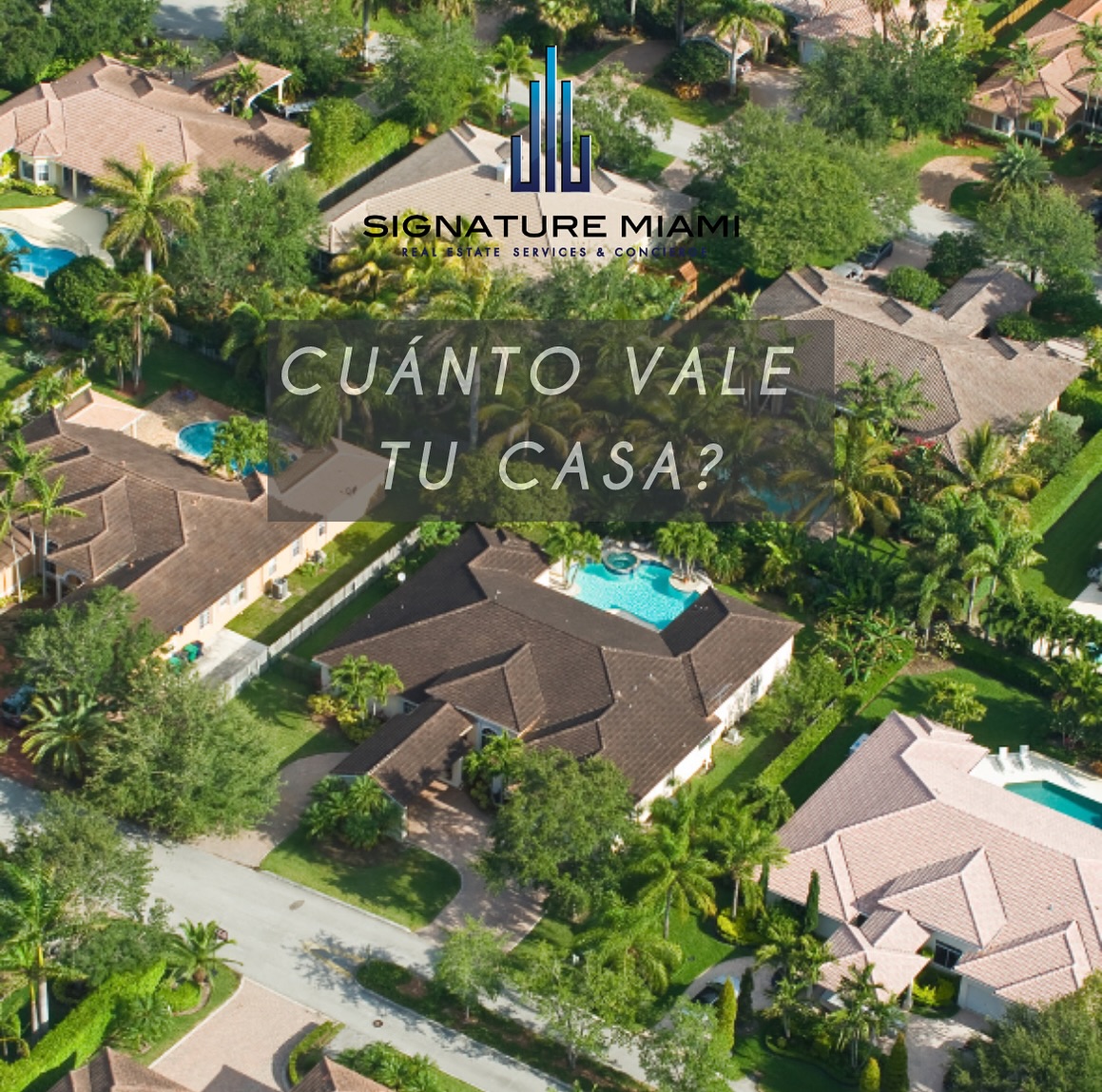 Signature Miami Real Estate Services & Concierge Facebook ad: El mito del valor de tu propiedad!