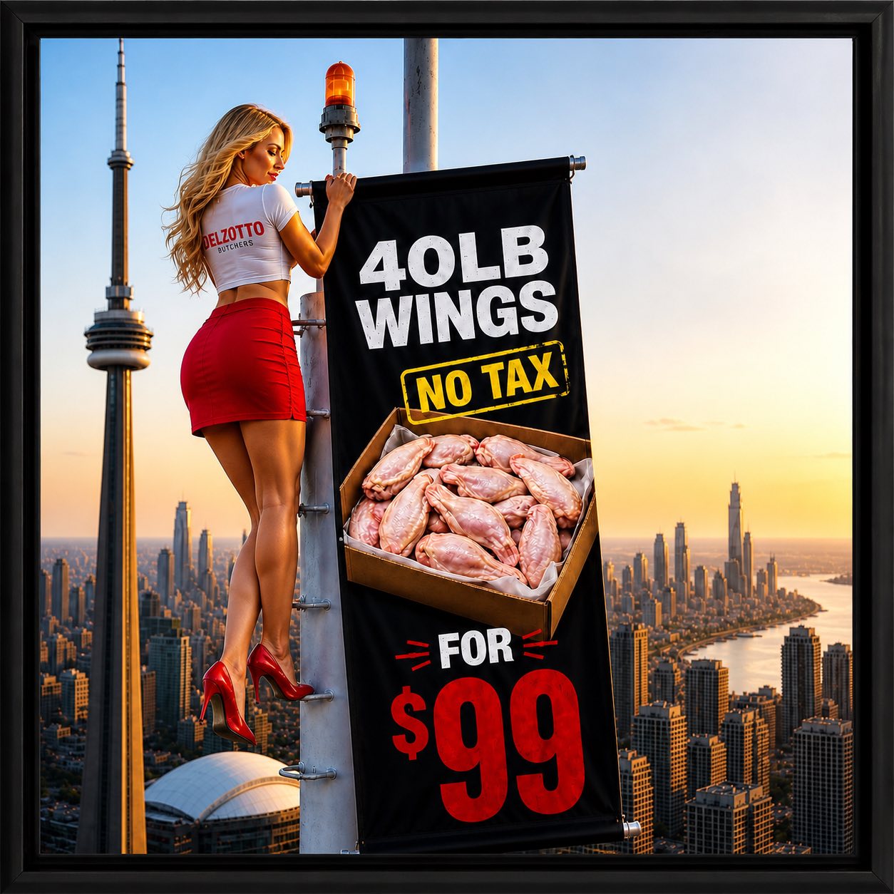 Delzotto Butchers Facebook ad